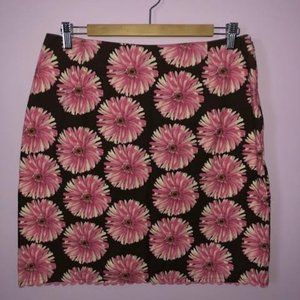 Flower pattern skirt, Sixth Alice size 12 like new